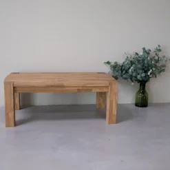 Table basse en bois massif de chêne Balder - VESKOR