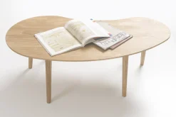 Table basse gigogne en bois massif de chêne Escandi - NordicStory