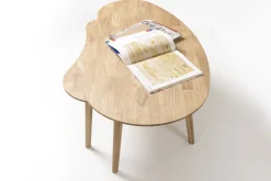 Table basse gigogne en bois massif de chêne Escandi - NordicStory