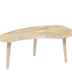 Table basse gigogne en bois massif de chêne Escandi - NordicStory
