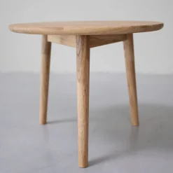 Table basse gigogne en bois massif de chêne Malmo - VESKOR