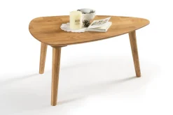 Table basse gigogne en bois massif de chêne Escandi 2 - NordicStory