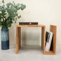 Table d’appoint en bois massif de chêne Sofi – NordicStory
