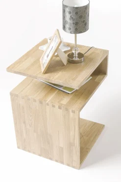 Table d’appoint en bois massif de chêne Sofi – NordicStory