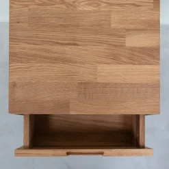 Table de chevet en bois massif de chêne Escandi - NordicStory