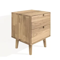 Table de chevet en bois massif de chêne Escandi - NordicStory