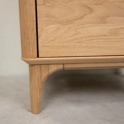 Table de chevet en bois massif de chêne Oxford 2 - NordicStory