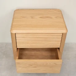 Table de chevet en bois massif de chêne Oxford 2 - NordicStory