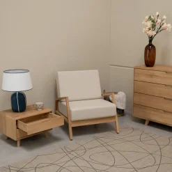 Table de chevet en bois massif Suède 2 – VESKOR