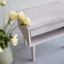 Table de chevet en bois massif de chêne Escandi 2 - NordicStory