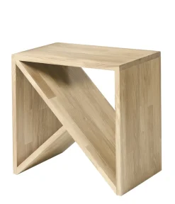 Table de chevet en bois massif de chêne Danemark – NordicStory