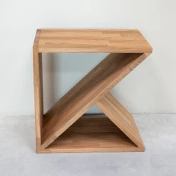 Table de chevet en bois massif de chêne Danemark – NordicStory