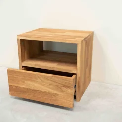 Table de chevet en bois massif de chêne Danemark 1 - NordicStory