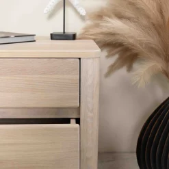 Table de chevet ou caisson en bois massif de chêne Elsa 30 - NordicStory