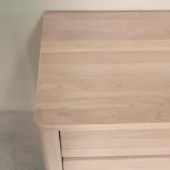 Table de chevet ou caisson en bois massif de chêne Elsa 30 - NordicStory
