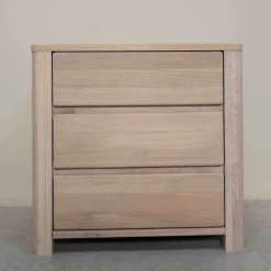 Table de chevet ou caisson en bois massif de chêne Elsa 30 - NordicStory
