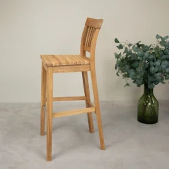 Tabouret de bar en chêne massif Provence – NordicStory