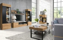 Vitrine en bois de chêne Mozaik 10 - LoftStory