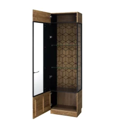 Vitrine en bois de chêne Mozaik 10 - LoftStory