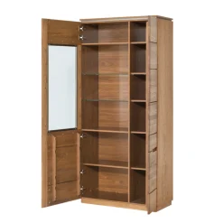 Vitrine en bois de chêne Monténégro 12 - LoftStory
