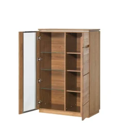 Vitrine en bois de chêne Monténégro 15 - LoftStory