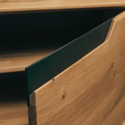 Vitrine en bois massif de chêne Bremen 2 - NordicStory