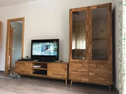 Vitrine en bois massif de chêne Escandi 2 - NordicStory