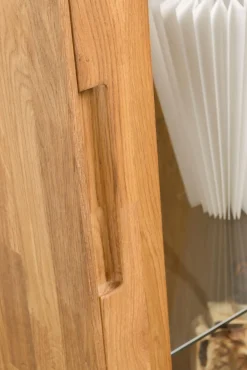 Vitrine en bois massif de chêne Escandi 2 - NordicStory
