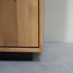 Vitrine en bois massif de chêne Bremen 3 - NordicStory