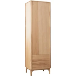 Vitrine en bois massif de chêne Oxford 1 - NordicStory
