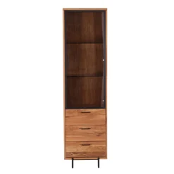 Vitrine en bois massif Normandie - VESKOR