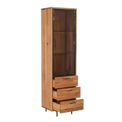 Vitrine en bois massif Normandie - VESKOR